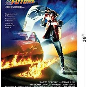Back To The Future – Movie Poster (Regular Style) (Size: 24″ x 36″)