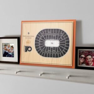 YouTheFan NHL 5-Layer 17 x 13 StadiumViews 3D Wall Art