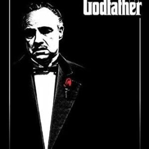 Buyartforless The Godfather (Red Rose) Movie 36×24 Art Poster Print Classic Images Marlon Brando