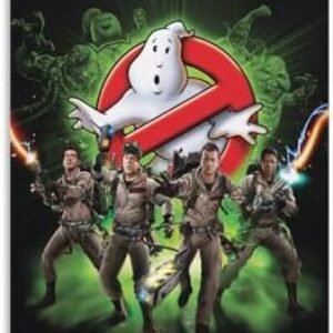 Fbroceh Ghostbusters American Horror Comedy Movie Poster Decorative Painting Canvas Wall Art Living Room Posters Bedroom Painting 12x18inch(30x45cm)