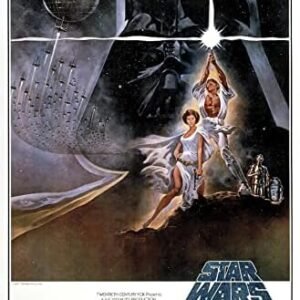 Trends International 24X36 Star Wars: A New Hope – Original One Sheet Wall Poster, 24″ x 36″, Unframed Version