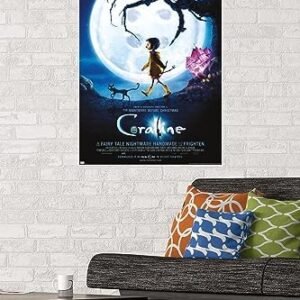 Trends International Coraline – Braver One Sheet Wall Poster, 22.37″ x 34.00″, Unframed Version