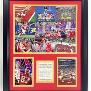 2023 LVIII Champions | Framed Photo Collages (18″x22″, Mosaic)