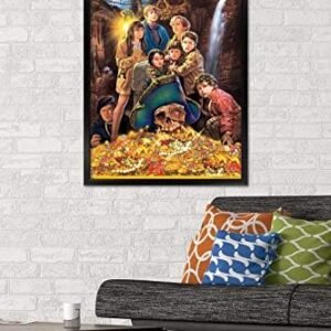 Trends International The Goonies – One Sheet Wall Poster, 22.375″ x 34″, Black Framed Version