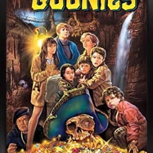Trends International The Goonies – One Sheet Wall Poster, 22.375″ x 34″, Black Framed Version