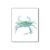 Blue Crab Art Print Blue Crab Wall Art, Blue Crab Wall Decor, Beach Art Coastal Watercolor Ocean Print Sea Life Painting Print