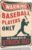 Baseball Room Decor Sign for Boys – Cool Baseball gifts for boys 8-12, Perfect as Baseball Decorations, Bedroom, Posters, Accessories, and Sports Memorabilia, Fun Baseball Stuff for Players by Opix Design, Baseball