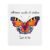 “Whisper Words of Wisdom” – Retro Song Lyrics Wall Art Print – 8×10” Butterfly Photo Print For Music Room, Office, Studio, And Room Decor, Unframed