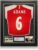 Tony Adams Signed Arsenal 2023-24 Soccer Jersey. Standard Frame