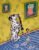 Dalmatian playing Clarinet Music Room Decor gift dog signed art Print