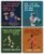 DAMEI SHENGSHENG Retro Sports Themed Motivational Quote Phrases Poster, Sport Inspirational Quote Wall Art Print, Basketball Football Baseball Soccer Set of 4 (8in X10in Unframed), Brown, 8×10 inches