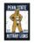 Limited Edition Penn State Mascot Poster – Vintage Nittany Lions Print Art – Gifts for Penn State Fans – 13×19″ (Add Black Frame)