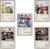 DAYOBOB One Direction Poster Album Cover Limited Edition Posters (Set of 5) Unframed 8in x 12in(20x30cm) Canvas Poster Wall Art Decor Print Picture Paintings for Living Room Bedroom Decoration