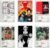 YIYANGQ Suicide Poster Boys Album Cover Limited Edition Posters (Set of 6) Unframed 8inch X 12inch(20 X 30cm) Room Aesthetic Scannable Song Code Music Posters