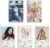 YIYANGQ Beabadoobee Album Cover Limited Edition Posters (Set of 5) Unframed 8inch X 12inch(20 X 30cm) Room Aesthetic Scannable Song Code Music Posters