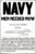 US Navy recruitment poster showing Executive Order signed by Woodrow Wilson authorizing the increase of Naval strength to 87000 men Poster Print by unknown (24 x 36)