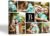 YASOJUN Customized Multi Photo Collage Upload Your Photos Custom Canvas Wall Art Multi Pictures Prints to Canvas for Living Room Bedroom Study room Home Decor (CC-19, 12.00”X16.00)