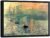 Wieco Art Impression Sunrise Modern Framed Canvas Wall Art Canvas Prints of Claude Monet Oil Paintings Reproduction Seascape Artwork Sea Pictures on Canvas for Home Decorations