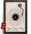 VICILO Custom Song Lyrics Poster Framed Personalized Canvas Print Wall Art Perfect Song Chords Couple One Year Anniversary Vinyl Record Gifts For Him, Husband Gift From Wife (Customized Music Sheet)