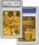 Babe Ruth & Lou Gehrig Murderer’s Row 23KT Gold Card Sculpted Graded GEM Mint 10