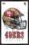 Trends International NFL San Francisco 49ers – Drip Helmet 20 Wall Poster, 22.375″ x 34″, Black Framed Version