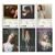 VSKXFDDB Clairo Album Cover Limited Edition Posters (Set of 6) Unframed 8inch X 12inch(20 X 30cm) Room Aesthetic Scannable Song Code Music Posters