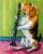 Beagle clarinet music room decor dog signed art print